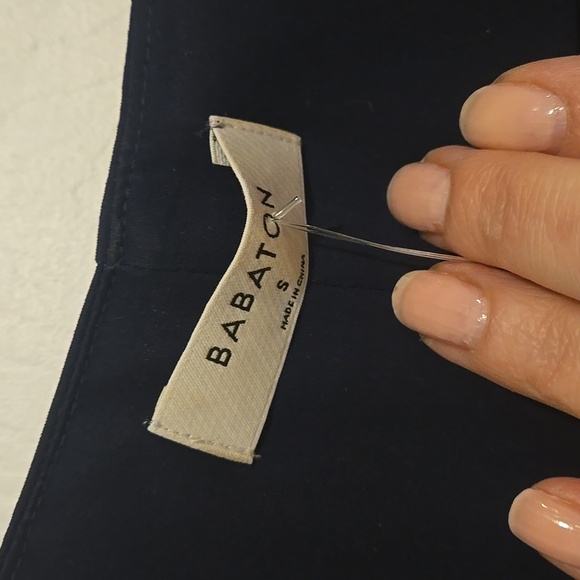 Aritzia Babaton Wallece Mini Dress In Navy Sz S - Picture 5 of 9